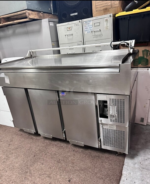Late Model Randell Commercial Pizza Table 115 Volt Working  - Image 6 of 9