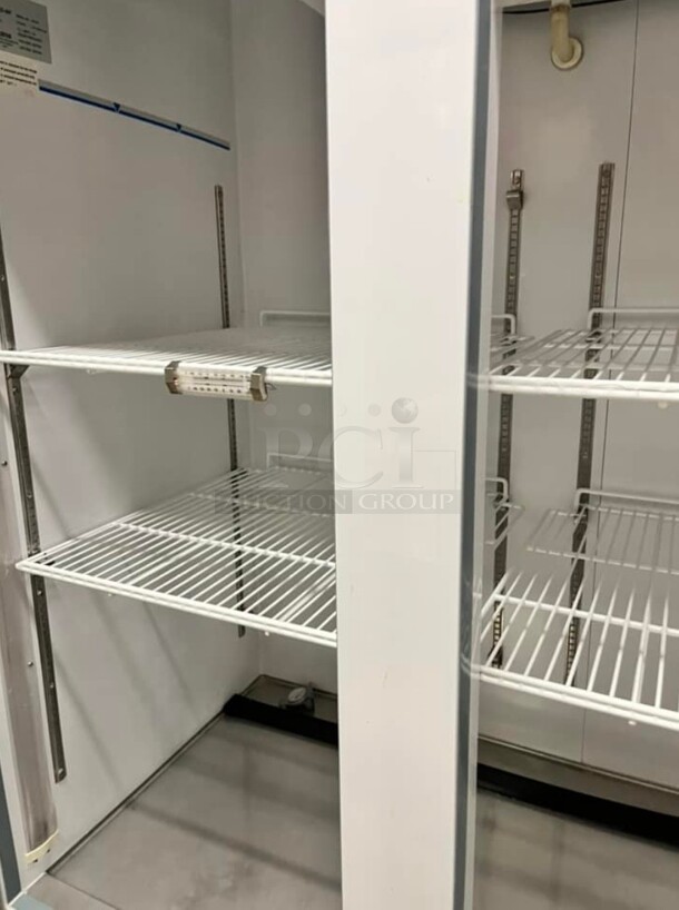 Late Model Maxx Cold 54 inch Double Glass Door Merchandiser Freezer 115 Volt Working - Image 5 of 5