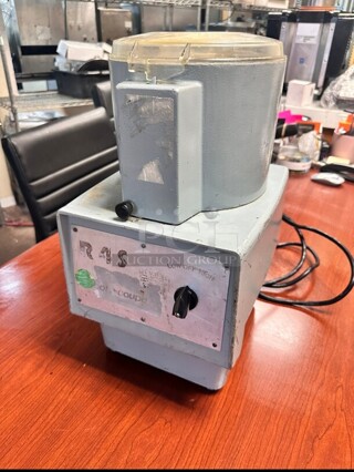 Heavy Duty Robot Coupe R4S 2-Speed Commercial Food Processor w/ 4 1/2 qt Bowl, 120v Working 'Missing Blade' 