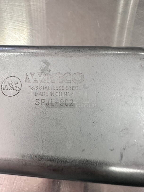 Winco SPJL-902 Ninth Size Steam Pan, Stainless - Image 3 of 7