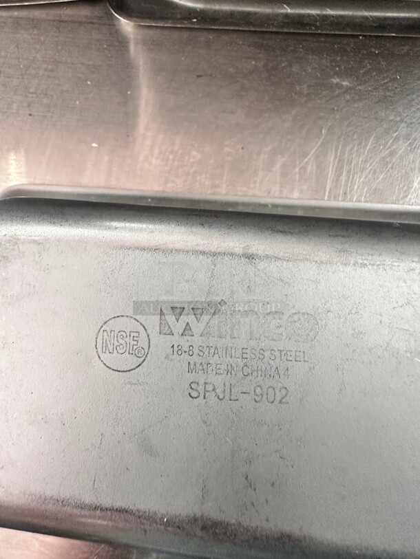Winco SPJL-902 Ninth Size Steam Pan, Stainless - Image 4 of 7