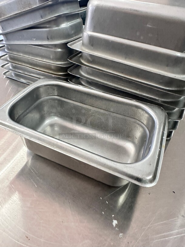 Winco SPJL-902 Ninth Size Steam Pan, Stainless - Image 5 of 7