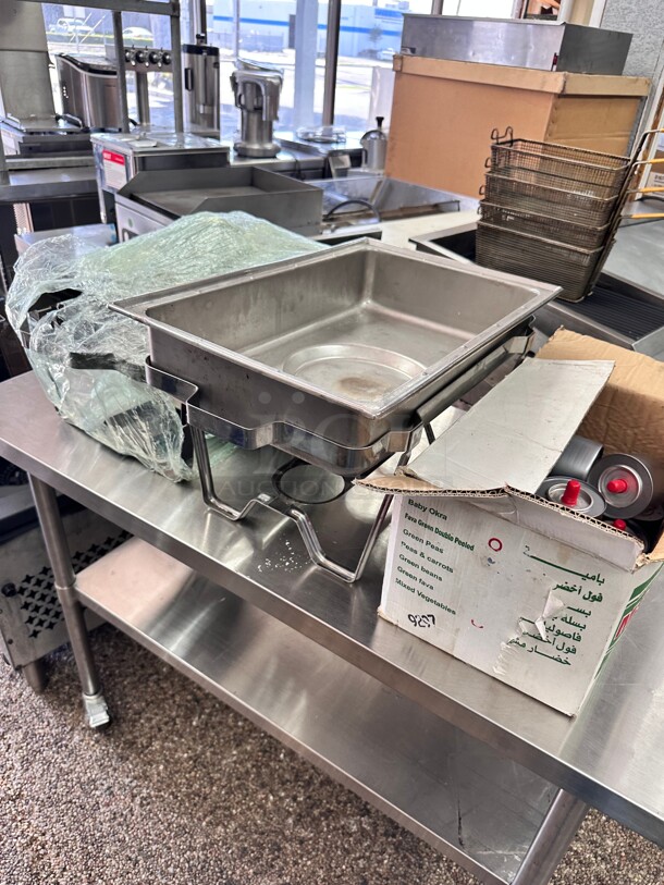 One Lot Of Chafing Dish and Chafing Warmer  - Image 1 of 5