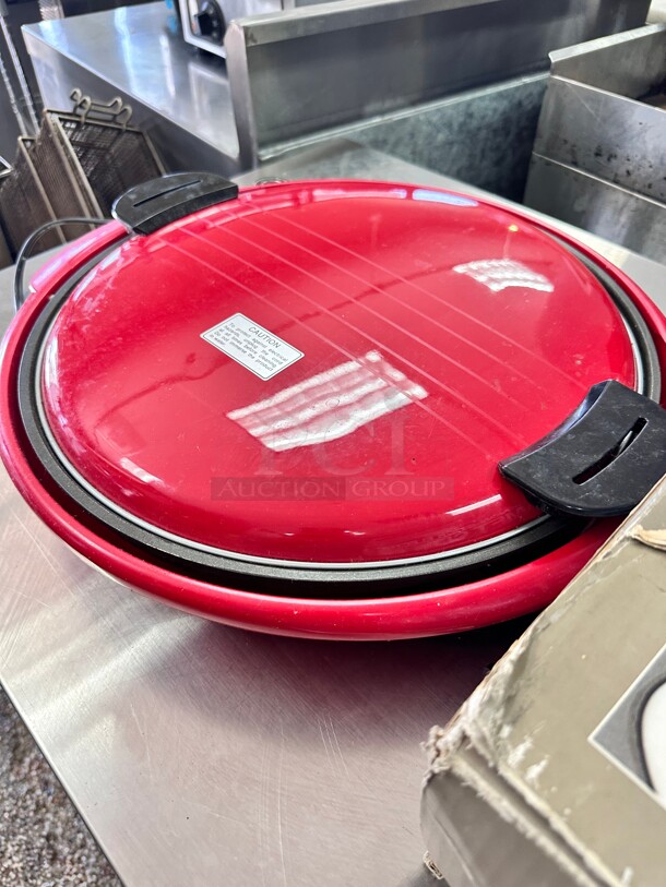 Zojirushi EHMC-12 Gourmet Non Stick Sizzler Electric Griddle Red  - Image 8 of 8