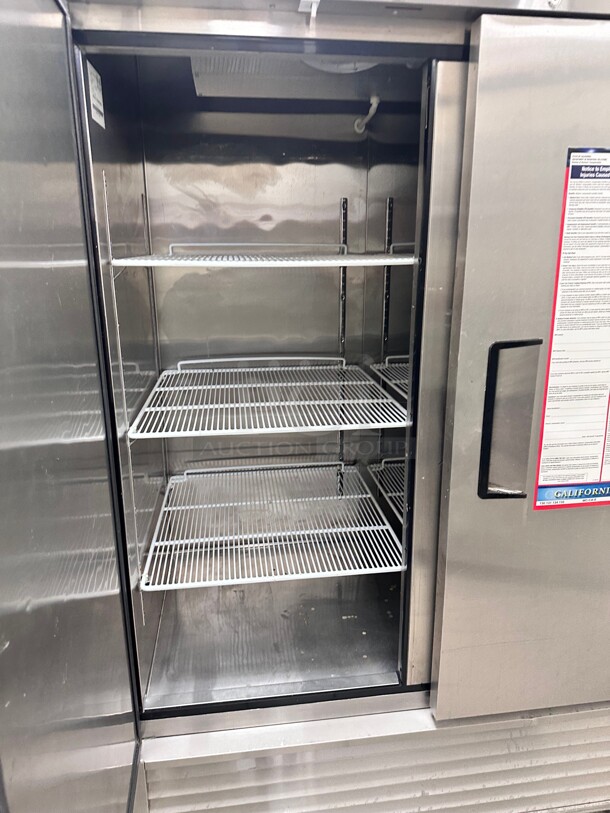 Late Model Atosa MBF8507 Two Door 54 inch Reach-In Refrigerator Bottom Mount Series 115 Volt Excellent Working Condtion - Image 5 of 6