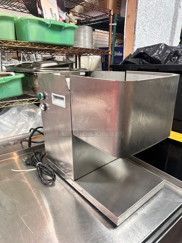 Commercial Automatic Meat Slicer and Dicer 115 Volt  - Image 4 of 7