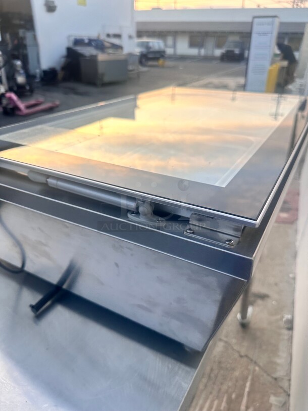 New Cooler Depot NSF 4 pan Countertop Gelato Ice Cream Display DW-67L 115 Volt Working - Image 5 of 7