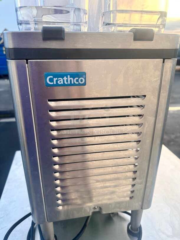 Excellent Condition Crathco CS-2E-16 Refrigerated Drink Dispenser w/ (2) 2 2/5 gal Bowls, Pre Mix, 120v Working - Image 5 of 9