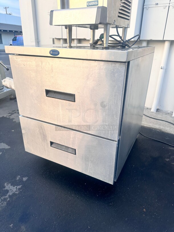 Excellent Condition Randell 9404-290-DW Undercounter Refrigerator 115 Volt Working - Image 1 of 4