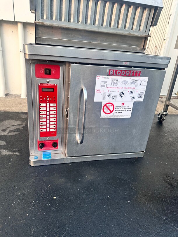 Ecsellent Condtion Blodgett CTBR-1 BASE Single Half Size Electric Convection Oven - 5.6kW, 208v/1ph Working - Image 3 of 8