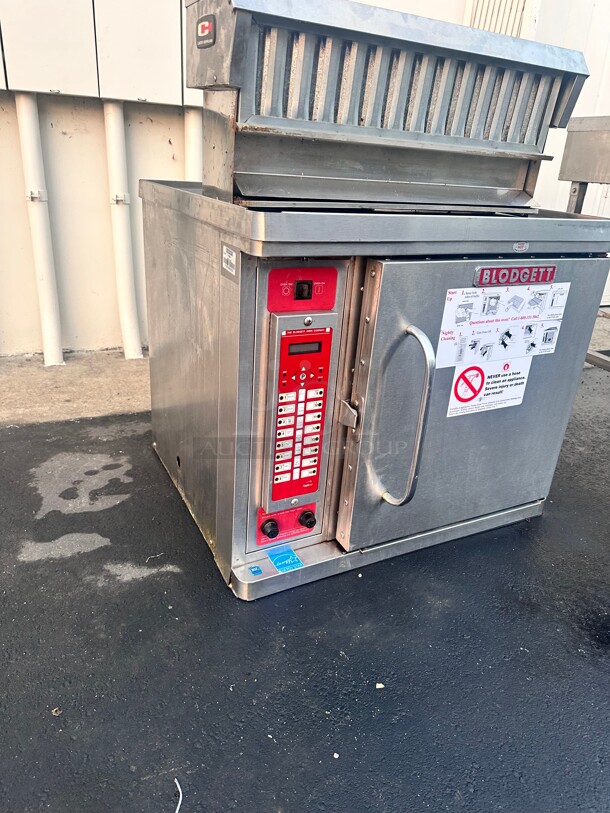 Ecsellent Condtion Blodgett CTBR-1 BASE Single Half Size Electric Convection Oven - 5.6kW, 208v/1ph Working - Image 5 of 8