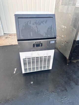 EUHOMY Commercial Ice Maker Machine, 100lbs/24H Under Counter ice Machine 115 Volt Working