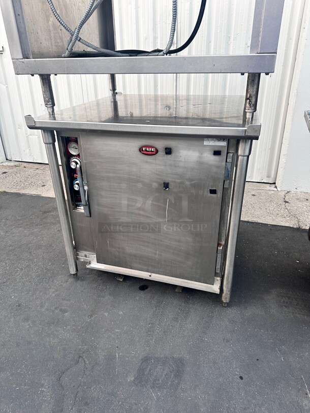 Excellent Condition FWE ETC-UA-4PH Undercounter  Mobile Heated Cabinet w/ (4) Pan Capacity, 120v Working - Image 1 of 9
