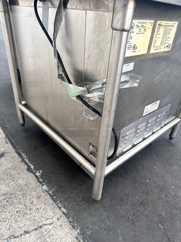 Excellent Condition FWE ETC-UA-4PH Undercounter  Mobile Heated Cabinet w/ (4) Pan Capacity, 120v Working - Image 7 of 9