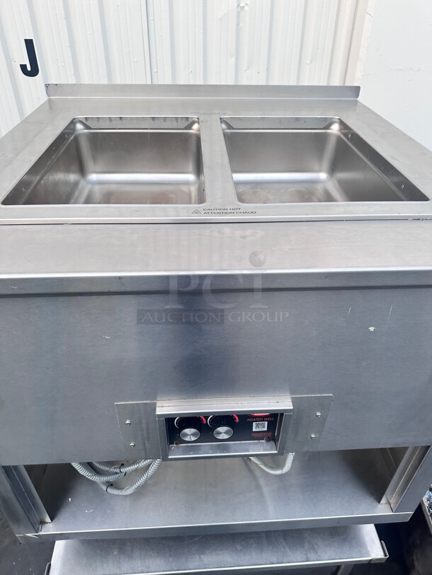 Excellent Condition Hatco HWBI-2 Drop-In Hot Food Well w/ (2) Full Size Pan Capacity, 240v/1ph Working - Image 3 of 8