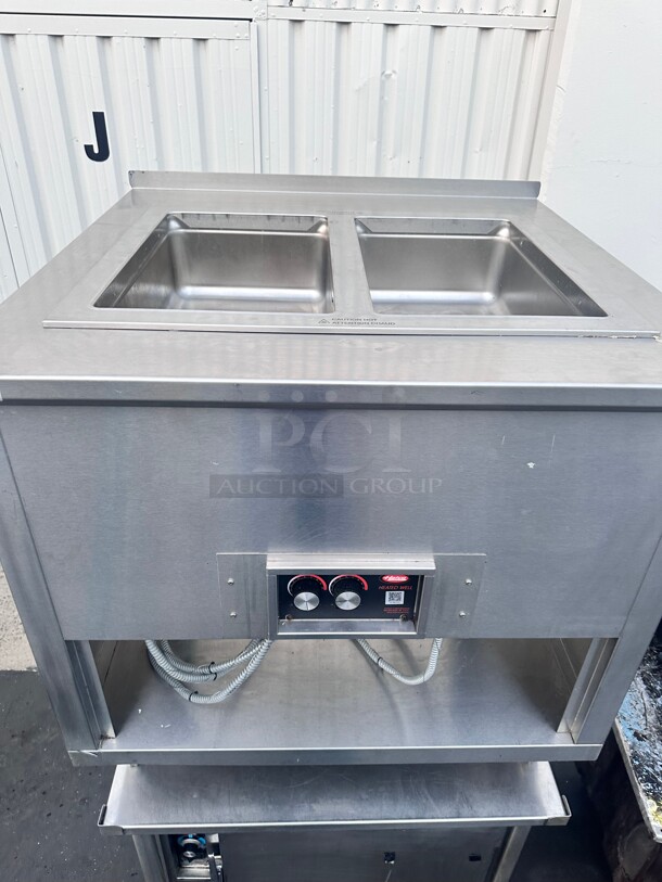 Excellent Condition Hatco HWBI-2 Drop-In Hot Food Well w/ (2) Full Size Pan Capacity, 240v/1ph Working - Image 4 of 8
