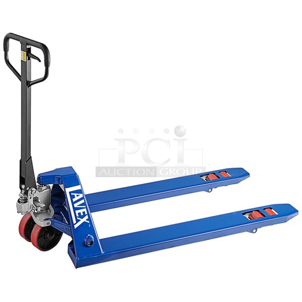BRAND NEW SCRATCH AND DENT! Lavex 481LPT274866 27" x 48" Pallet Jack - 6600 lb. Capacity - Image 1 of 6