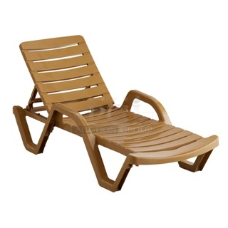 4 BRAND NEW SCRATCH AND DENT! Lancaster Table & Seating 427CHAISESD Sand Stacking Adjustable Resin Chaise. 4 Times Your Bid!