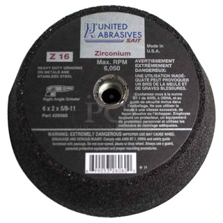 Box of 5 BRAND NEW! Unite Abrasive 2606 SAIT Type 11 Cup Wheel