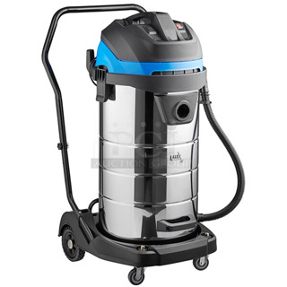 BRAND NEW SCRATCH AND DENT! Lavex 944BJ14126G 26 Gallon Stainless Steel Commercial Wet / Dry Vacuum. 120 Volts, 1 Phase. Tested and Working!