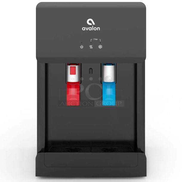 BRAND NEW IN BOX! Avalon H2O B8WHT Metal Countertop Bottleless Water Cooler.  - Image 1 of 7