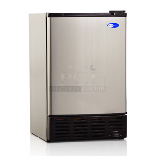 BRAND NEW SCRATCH AND DENT! Whynter UIM-155 Stainless Steel 15" Built In Ice Maker Machine 12lb. 115 Volts, 1 Phase. Tested and Working!