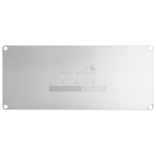 BRAND NEW SCRATCH AND DENT! Regency 600UT3072S Adjustable Stainless Steel Work Table Undershelf for 30" x 72" Tables - 18 Gauge