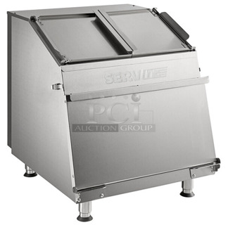 BRAND NEW SCRATCH AND DENT! 2023 ServIt 423TCW26 Stainless Steel Commercial 26 Gallon First-In First-Out Chip Warmer / Merchandiser. 120 Volts, 1 Phase. Tested and Working!