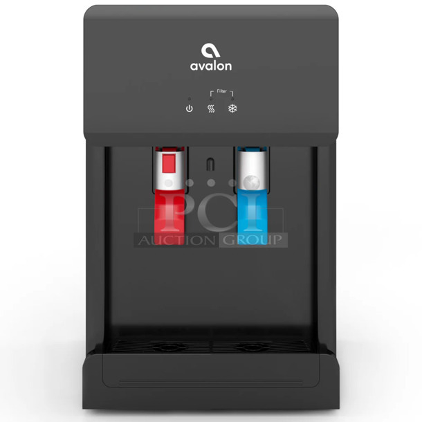 BRAND NEW IN BOX! Avalon H2O B8WHT Metal Countertop Bottleless Water Cooler. - Image 1 of 5