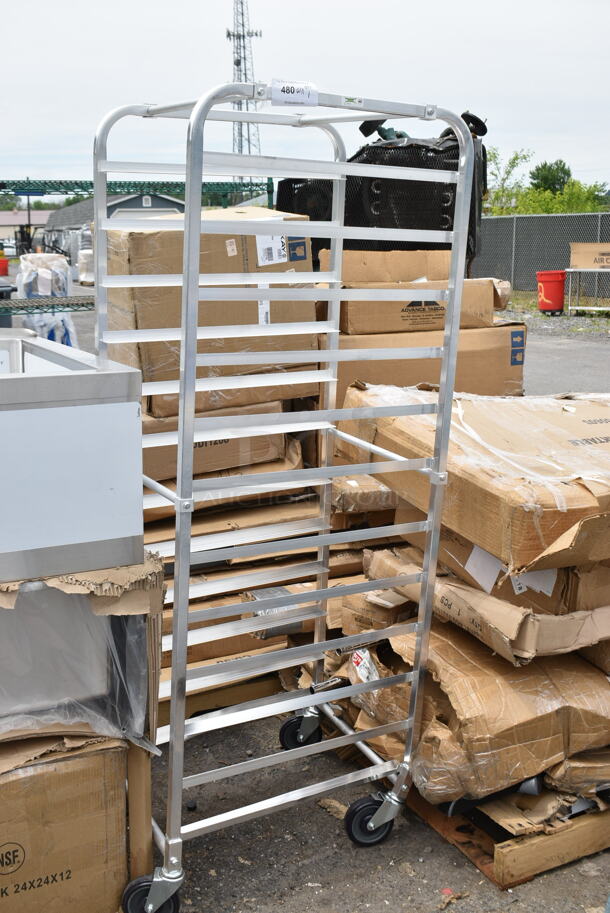 BRAND NEW SCRATCH AND DENT! Regency 600PR125K Metal Portable Pan Transport Rack on Commercial Casters.  - Image 3 of 5