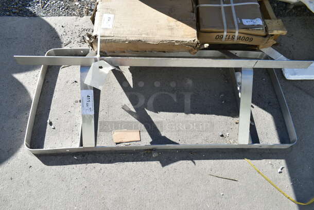 BRAND NEW SCRATCH AND DENT! Regency 600CMPR48S Stainless Steel Ceiling Mount Pot Rack. No Chains or Hooks - Image 2 of 3