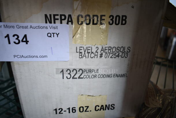 Box of 12 BRAND NEW! NFPA Code 30B Level 2 Aerosol Cans. - Image 3 of 3