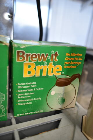 6 BRAND NEW! Brew It Brite Coffee Pots. 6 Times Your Bid!