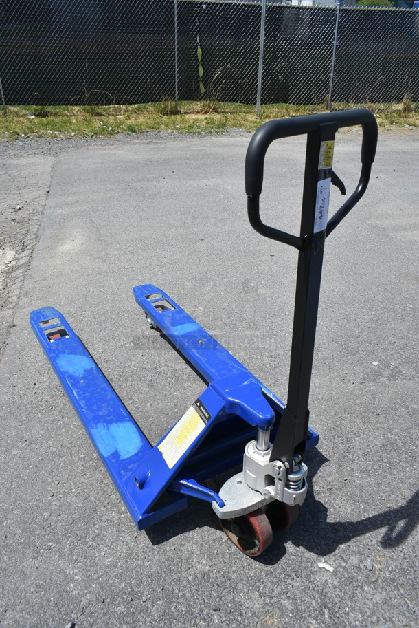 BRAND NEW SCRATCH AND DENT! Lavex 481L274855P6 27" x 48" Pallet Jack - 5500 lb. Capacity - Image 2 of 6