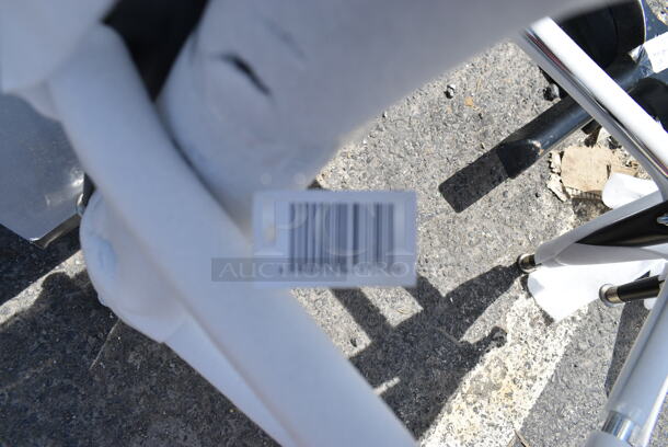 2 BRAND NEW SCRATCH AND DENT! Lancaster Table & Seating Black Metal Bucket Seat Frame. 2 Times Your Bid! - Image 3 of 3