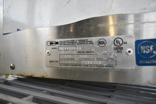 Carter Hoffmann MC112000A Metal Commercial Countertop Warmer. 120 Volts, 1 Phase. Tested and Working! - Image 4 of 4