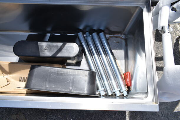 BRAND NEW SCRATCH AND DENT! Regency 600IB1836 18" x 36" Underbar Ice Bin - 119 lb. - Image 3 of 4