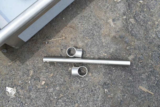 BRAND NEW SCRATCH AND DENT! Regency 600DDT36R 16 Gauge 3' Soiled / Dirty Dish Table - Right Drainboard. No Legs.  - Image 5 of 6