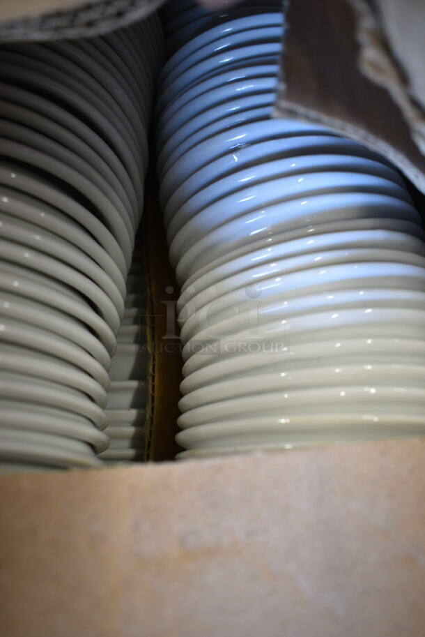 PALLET LOT of 35 BRAND NEW Boxes Including 2 Boxes Reco C652-21 Mugs, Vassar White Cups, C962-31NOTT 10-3/8" Plates, Oval Plates, Tea Saucers. 35 Times Your Bid! - Image 9 of 11