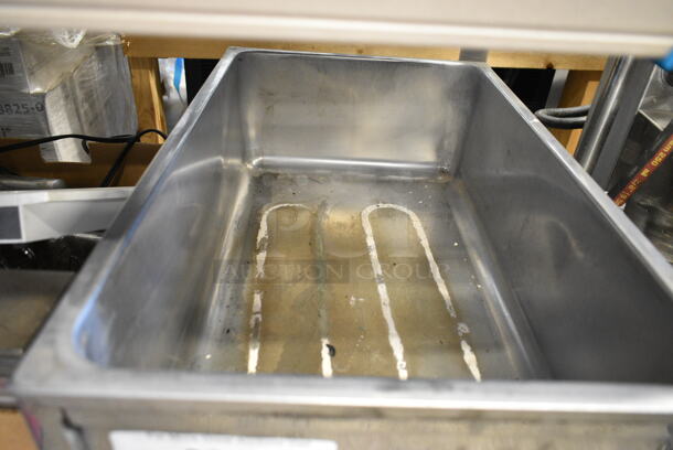 Alfa Stainless Steel Commercial Countertop Food Warmer. Tested and Does Not Power On
 - Image 3 of 4