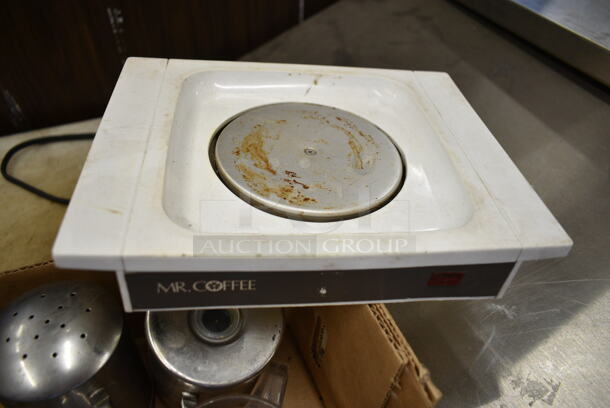 ALL ONE MONEY! Lot of Various Items Including Seasoning Shakers and Mr Coffee Coffee Pot Warmer - Image 2 of 5