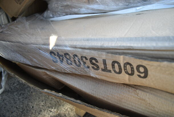 BRAND NEW SCRATCH AND DENT! Steelton 600TS3084S 30" x 84" 16-Gauge 304 Stainless Steel Commercial Work Table with Undershelf. May Be Missing Pieces.
 - Image 2 of 2