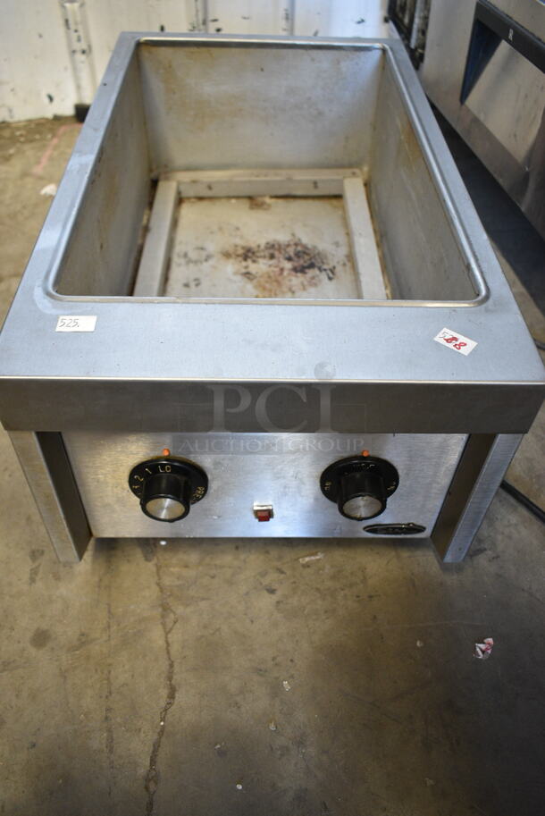 Star Stainless Steel Commercial Food Warmer w/ Fryer Insert and 2 Fry Baskets. Tested and Working! - Image 3 of 5