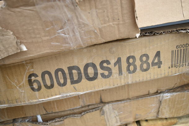 BRAND NEW SCRATCH AND DENT! Regency 600DOS1884 Stainless Steel Double Deck Overshelf - 18" x 84" x 32" - Image 2 of 2