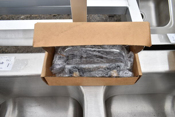 BRAND NEW SCRATCH AND DENT! Advance Tabco DI-3-1410 Stainless Steel  3 Compartment Drop-In Sink - 16" x 14" x 10" Bowls  - Image 3 of 10