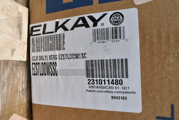 BRAND NEW SCRATCH AND DENT! Zurn Elkay EZSTLDDWSSK ezH20 Stainless Steel Hands-Free Non-Filtered Bottle Filling Station with Versatile Bi-Level Drinking Fountain - Non-Refrigerated - Image 2 of 4