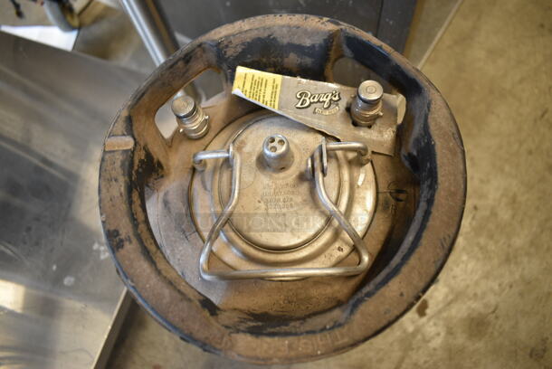 ALL ONE MONEY! Lot of 4 Items; Keg, Poly Bucket and 2 Double Refrigerated Beverage Machine Hoppers.  - Image 6 of 8