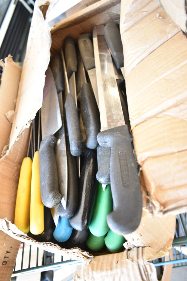 90 SHARPENED Stainless Steel Fillet Knives. 90 Times Your Bid! - Image 3 of 6