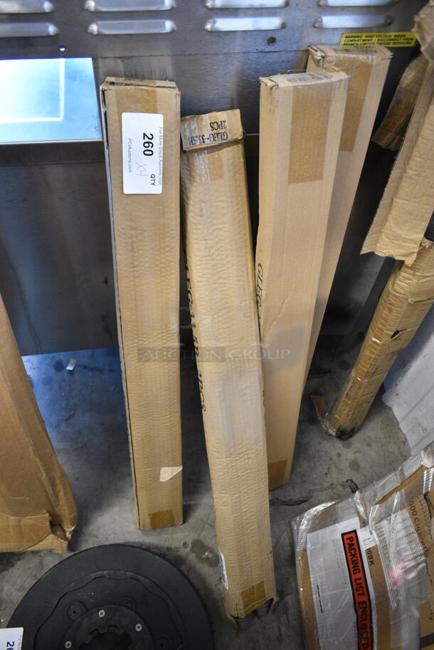 4 Box of 2 BRAND NEW SCRATCH AND DENT! John Boos GLEG-33.5B Metal Legs. 4 Times Your Bid! - Image 2 of 5