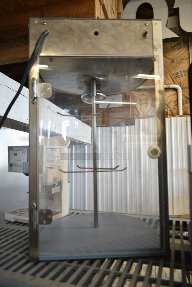 Metal Commercial Countertop Pretzel Merchandiser. Tested and Working! - Image 2 of 4